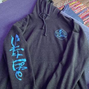 gray salt life hoodie